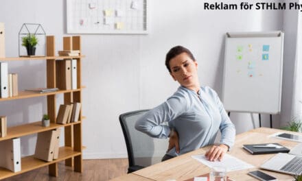 Vikten av att sitta rätt på jobbet